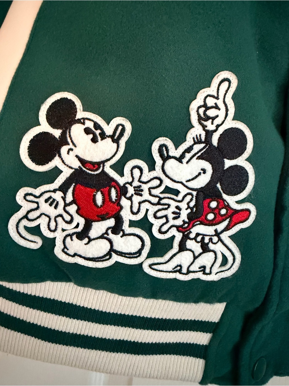 Disney Varsity Jacket with Mickey Patches - Picture 3 of 11